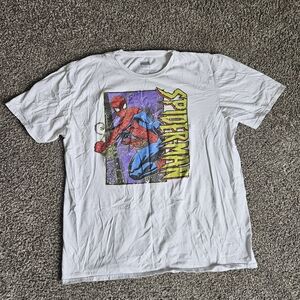 Spider-Man Marvel Comics Webslinger T-Shirt - White